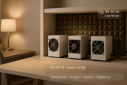 Самые тихие и бесшумные асики для майнинга