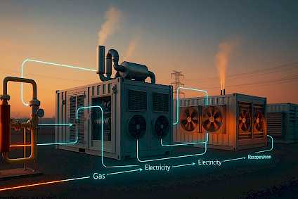 Подробно о майнинге криптовалют на газопоршневой электростанции